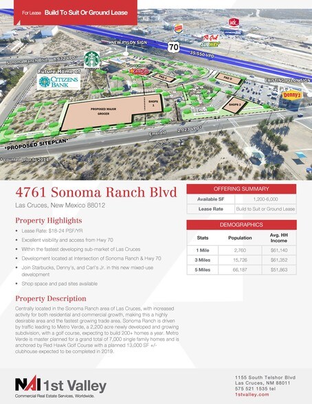 More Photos Of 4761 Sonoma Ranch Blvd, Las Cruces Land For Sale