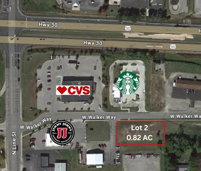 Primary Photo Of US Hwy 30 Hwy @ State Road 109, Columbia City Land For Sale