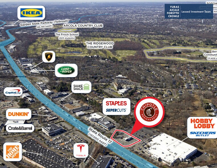 More Photos Of 545 N State Rt 17, Paramus Fast Food For Sale