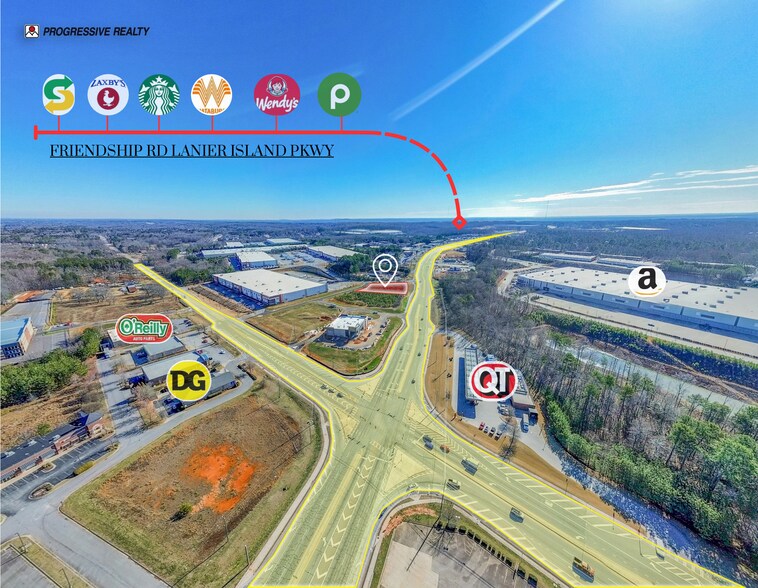 Primary Photo Of 5033 Lanier Islands Pkwy, Buford Land For Sale