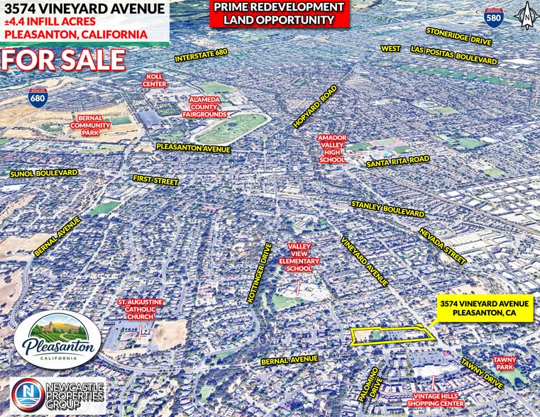 Primary Photo Of 3574 Vineyard Ave, Pleasanton Specialty For Sale