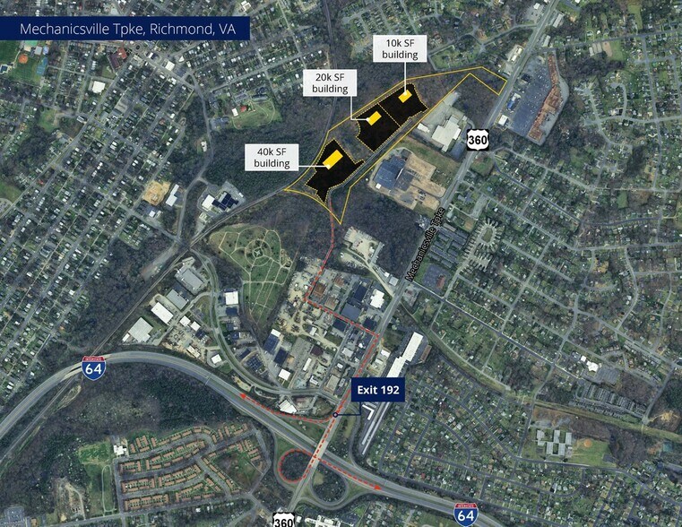 More Photos Of Mechanicsville Tpke, Richmond Land For Lease