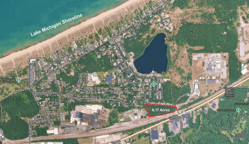 More Photos Of 1702 U.S. 12 Hwy, Michigan City Land For Sale
