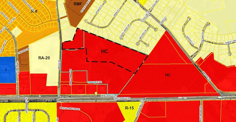 More Photos Of Brock Road @ Paraclete Drive, Raeford Land For Sale