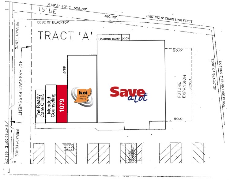 More Photos Of 1075-1085 E Lexington Ave, Danville Supermarket For Lease