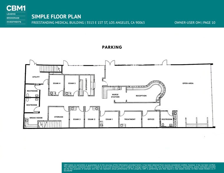 More Photos Of 3513 E 1st St, Los Angeles General Retail For Sale