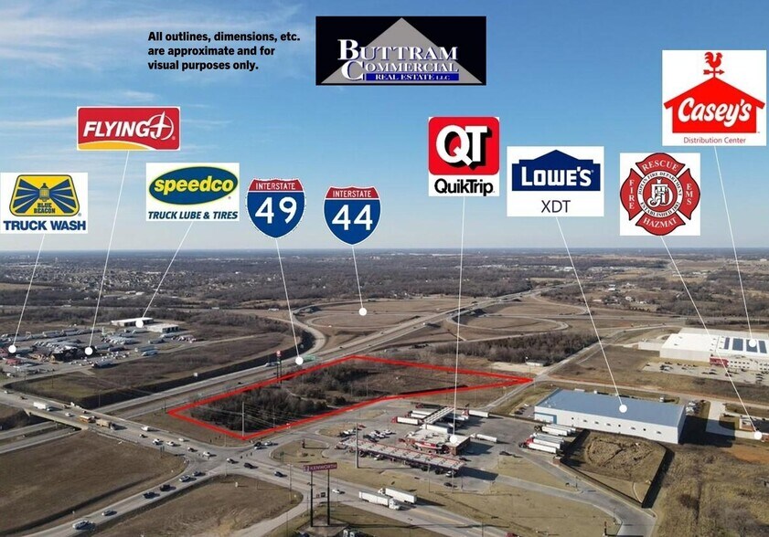 More Photos Of NEC 32nd & I-49, Joplin Land For Sale
