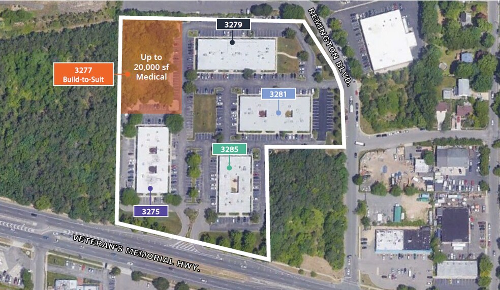 More Photos Of 3275 Veterans Memorial Hwy, Ronkonkoma Unknown For Lease