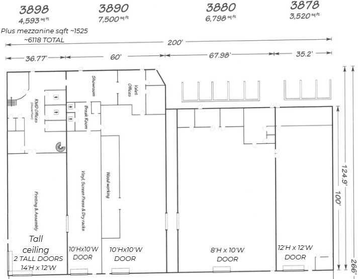 More Photos Of 3878-3898 S Jason St, Englewood Warehouse For Sale