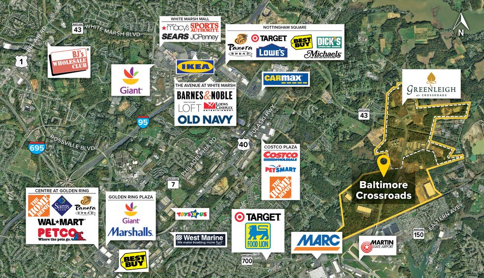 More Photos Of White Marsh Blvd @ I-95, Middle River Unknown For Lease