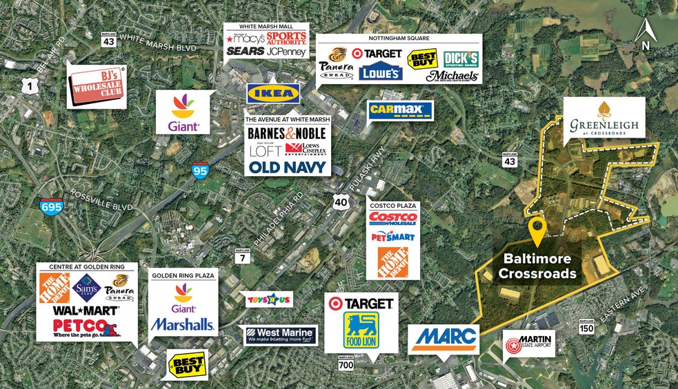 More Photos Of White Marsh Blvd @ I-95, Middle River Unknown For Lease