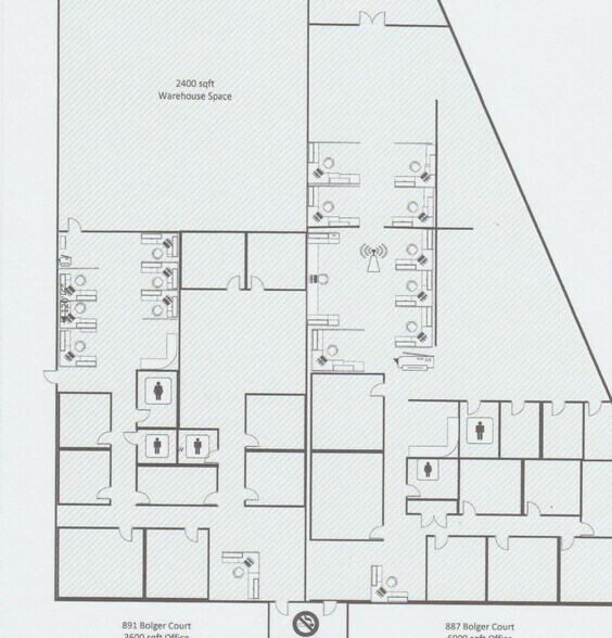 More Photos Of 887-891 Bolger Ct, Fenton Light Distribution For Lease