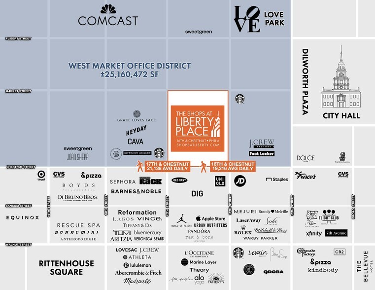 More Photos Of 1625 Chestnut St, Philadelphia Unknown For Lease