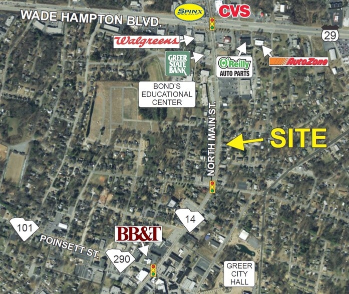 More Photos Of 406 N Main St, Greer Office For Lease