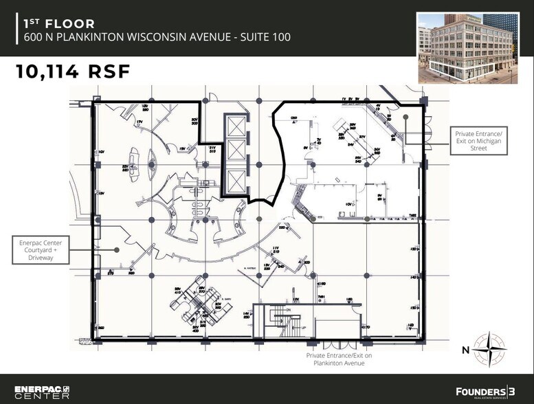 More Photos Of 600 N Plankinton Ave, Milwaukee Office For Lease