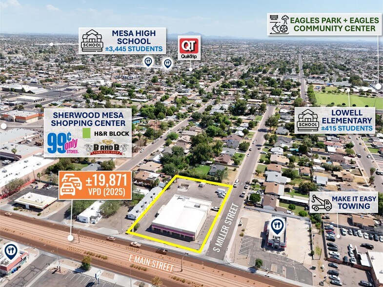 More Photos Of 1021-1025 E Main St, Mesa Freestanding For Lease