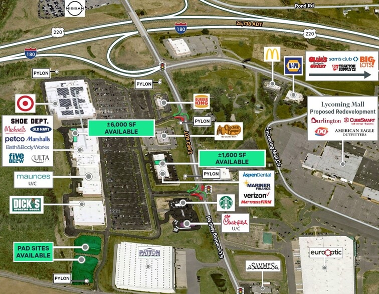 Primary Photo Of Lycoming Mall Rd, Muncy Unknown For Lease