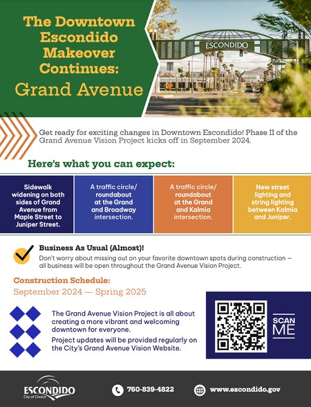 More Photos Of 336-340 E Grand Ave, Escondido Restaurant For Lease