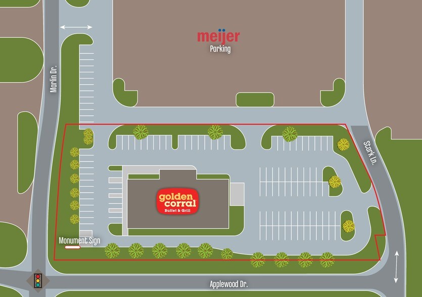 More Photos Of 160 S Marlin Dr, Greenwood Restaurant For Sale