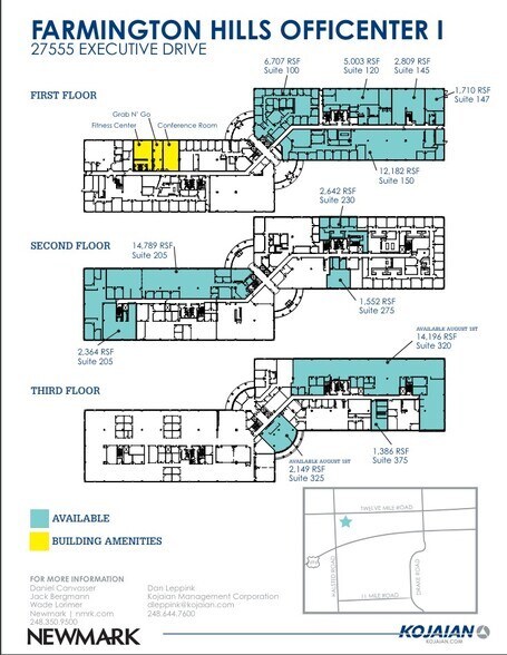 More Photos Of 27555 Executive Dr, Farmington Hills Office For Lease
