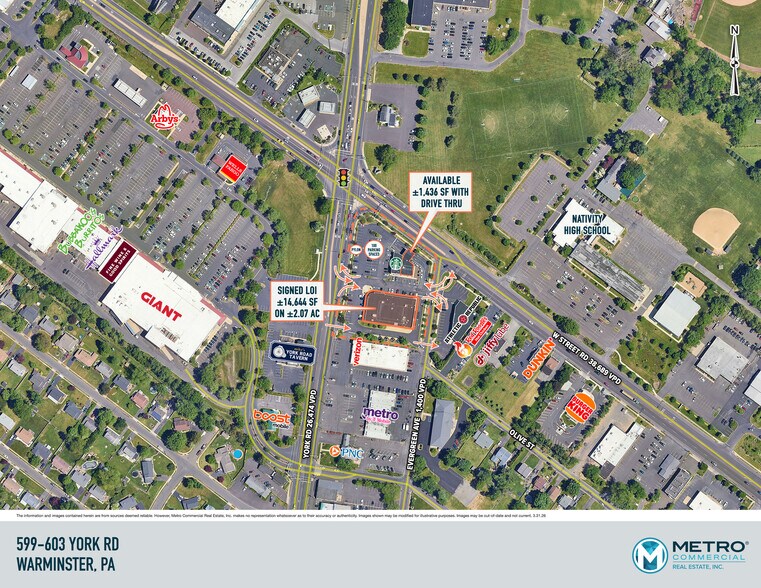 More Photos Of 599 York Rd, Warminster Township Drugstore For Lease
