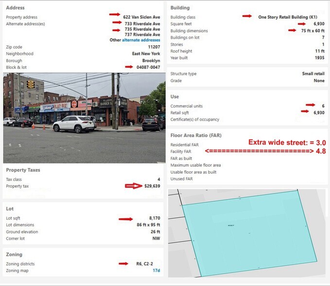 More Photos Of 626 Van Siclen ave, Brooklyn Land For Sale