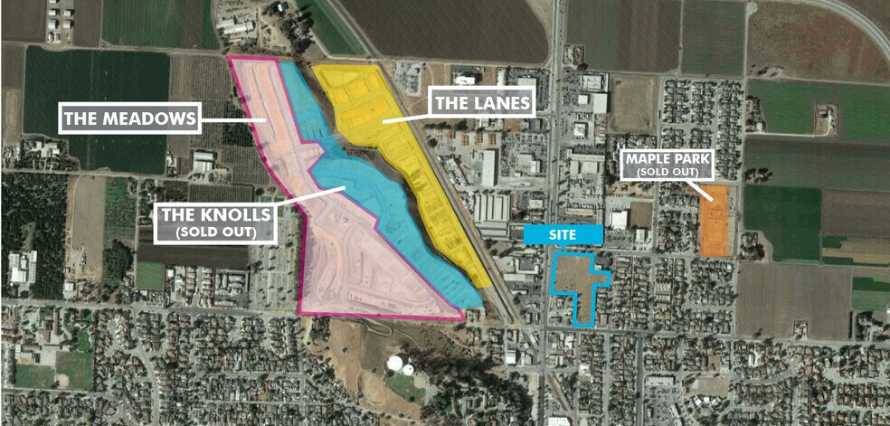More Photos Of San Felipe Rd @ Maple Street, Hollister Land For Lease