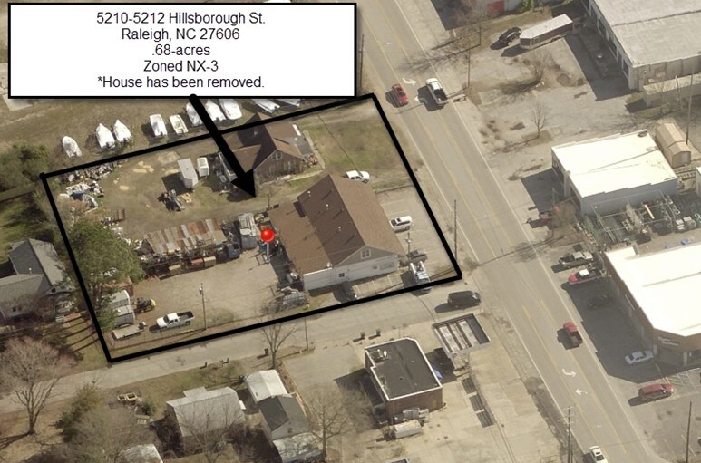 Primary Photo Of 5210-5212 Hillsborough St, Raleigh Land For Lease