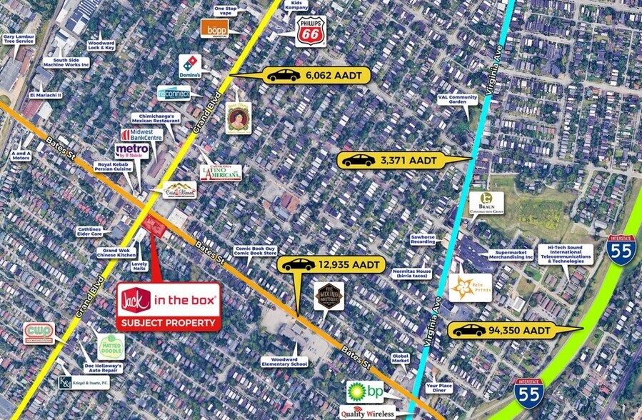 More Photos Of 5600 S Grand Blvd, Saint Louis General Retail For Sale