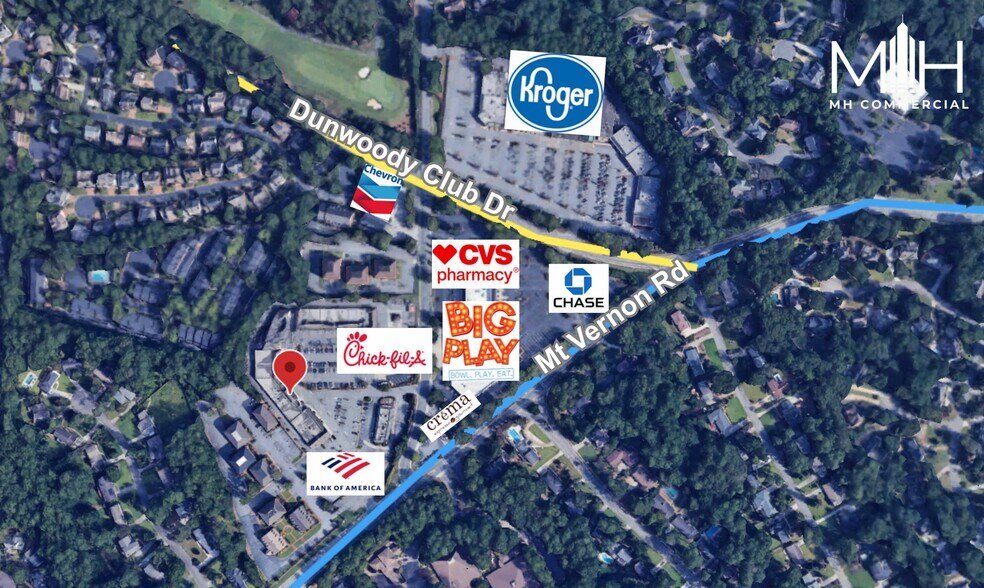 More Photos Of 2458-2482 Jett Ferry Rd, Dunwoody Storefront For Lease