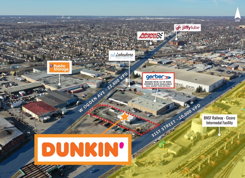 More Photos Of 5820 W Ogden Ave, Cicero Fast Food For Sale