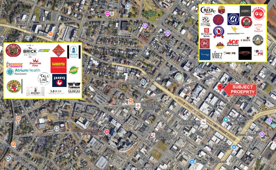 More Photos Of 563 Cherry St, Macon-Bibb General Retail For Lease