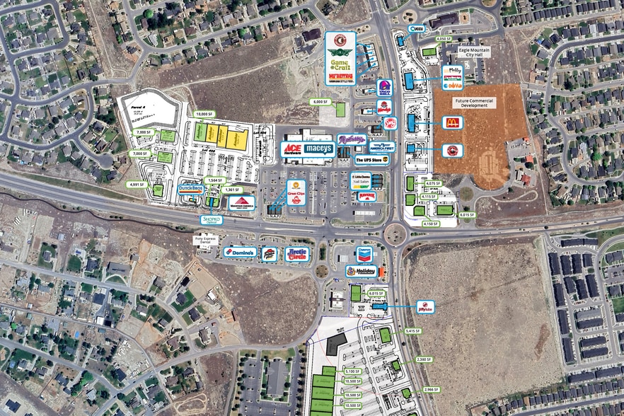 More Photos Of Eagle Mountain Blvd @ Pony Express, Eagle Mountain Land For Lease