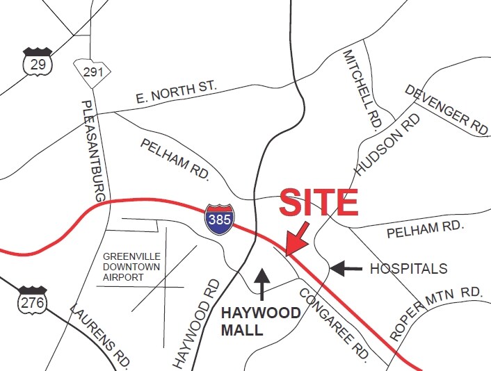 More Photos Of 443 Congaree Rd, Greenville Freestanding For Lease