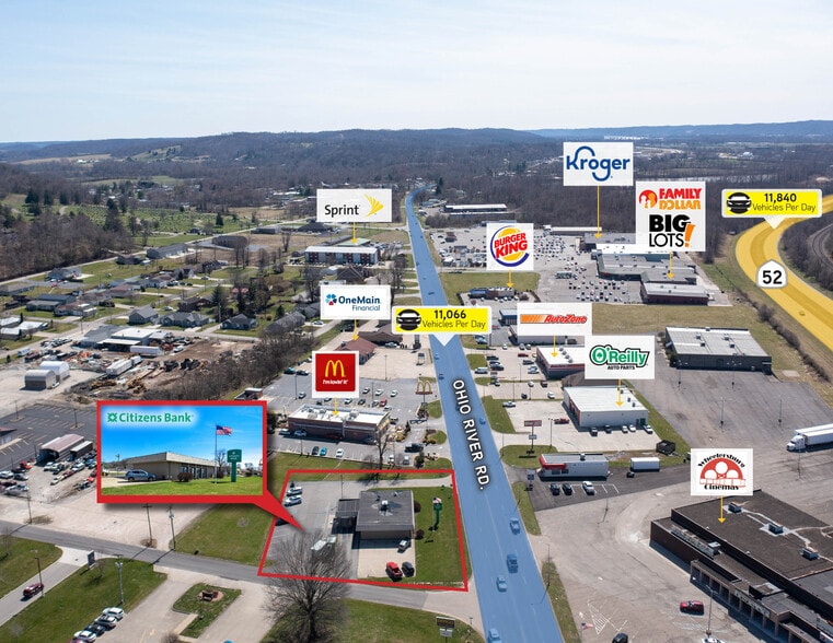 More Photos Of 8806 Ohio River Rd, Wheelersburg Bank For Sale