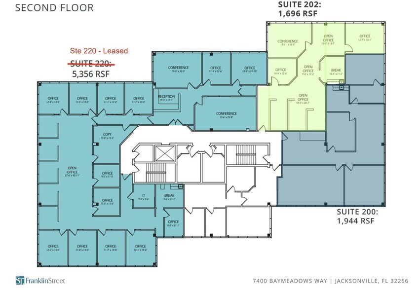 More Photos Of 7400 Baymeadows Way, Jacksonville Office For Lease
