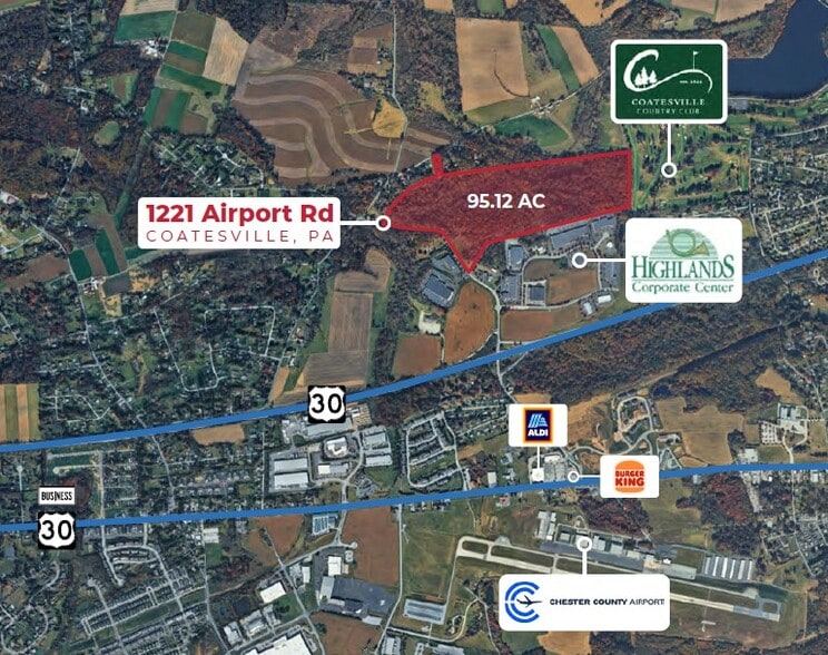 Primary Photo Of 1221 Airport Rd, Coatesville Land For Sale