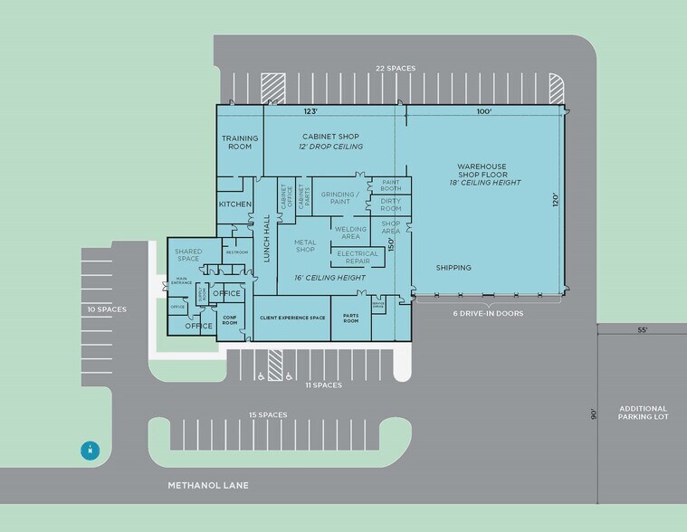More Photos Of 4001 Methanol Ln, Indianapolis Warehouse For Lease