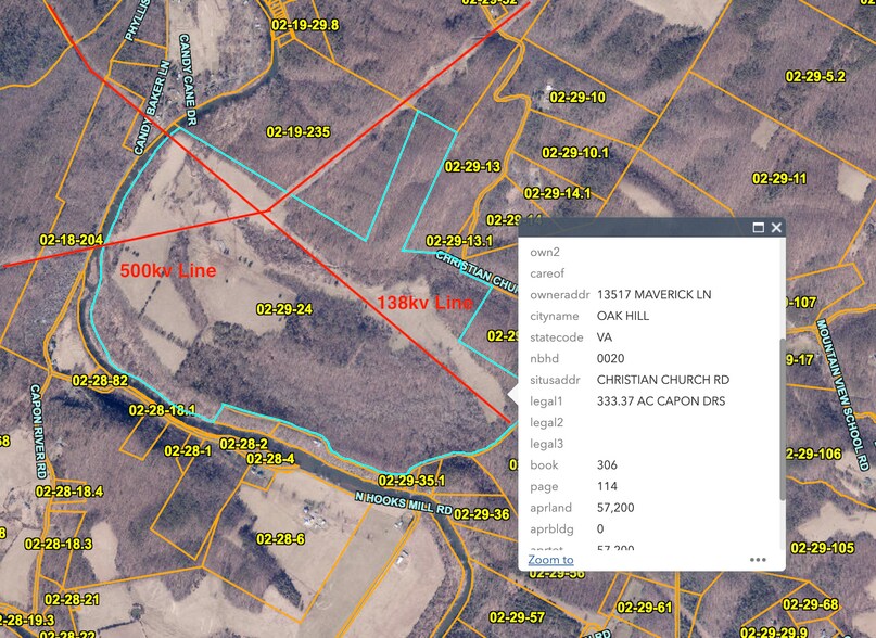 Primary Photo Of Christian Church rd, Capon Bridge Land For Lease