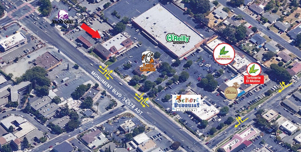 More Photos Of 1500 Monument Blvd, Concord Freestanding For Lease