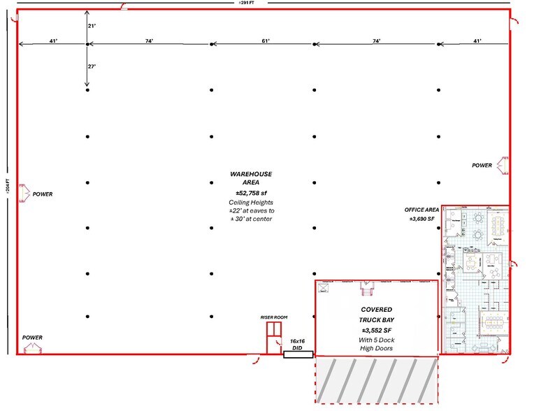 More Photos Of 201 Regional Pky, Orangeburg Warehouse For Lease