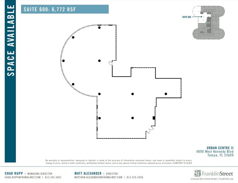 More Photos Of 4830 W Kennedy Blvd, Tampa Unknown For Lease
