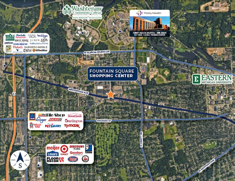 More Photos Of 2864-2872 Washtenaw Ave, Ypsilanti General Retail For Sale