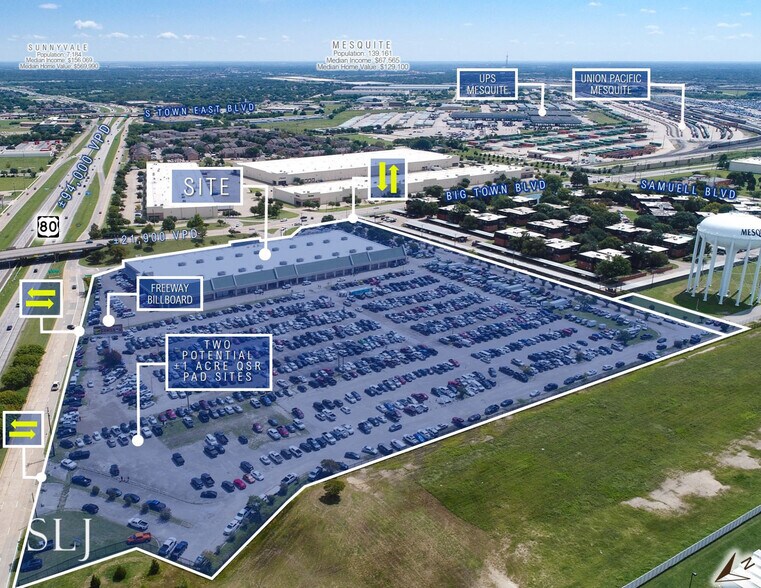 More Photos Of 2323 Big Town Blvd, Mesquite Freestanding For Lease