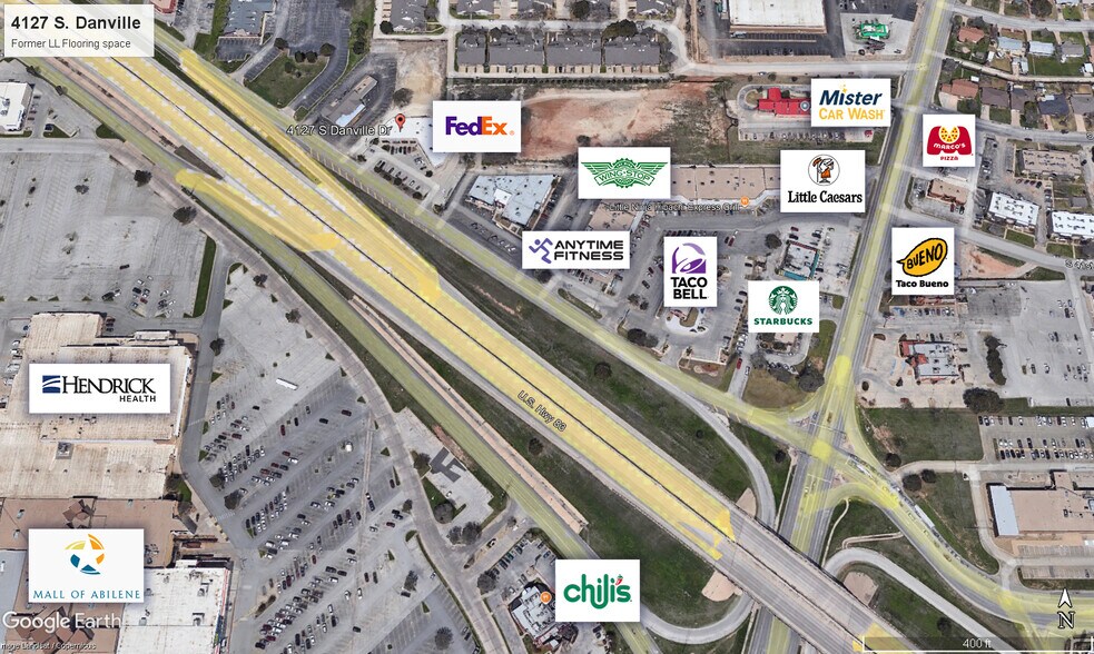 More Photos Of 4127 Danville Dr, Abilene Flex For Lease