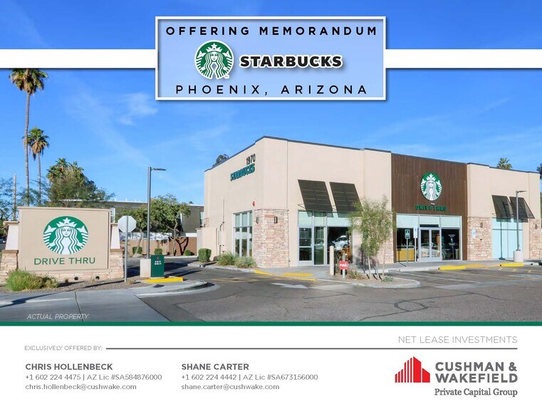 Primary Photo Of 19th Ave & Glendale, Phoenix Fast Food For Sale