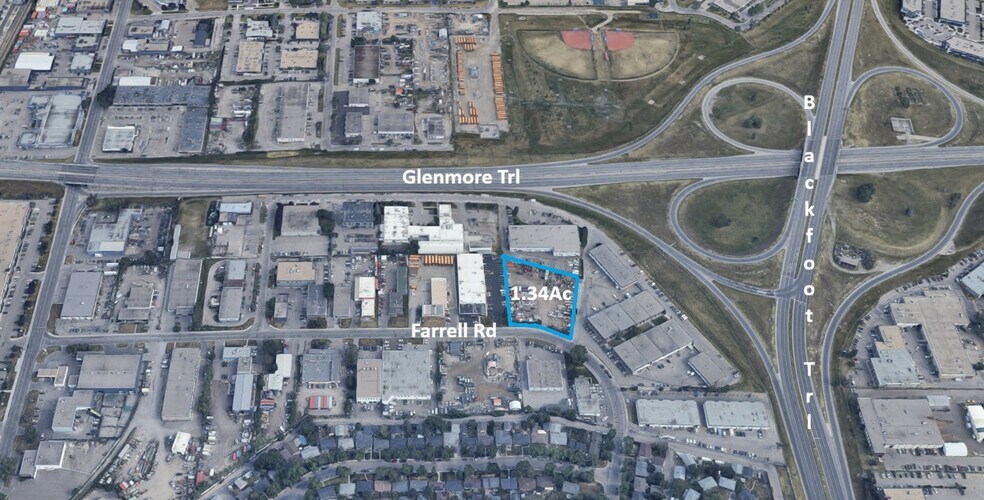 More Photos Of 7048-7052 Farrell Rd SE, Calgary Land For Lease