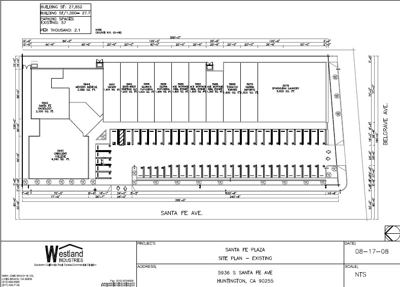 More Photos Of 5936-5970 S Santa Fe Ave, Huntington Park General Retail For Lease