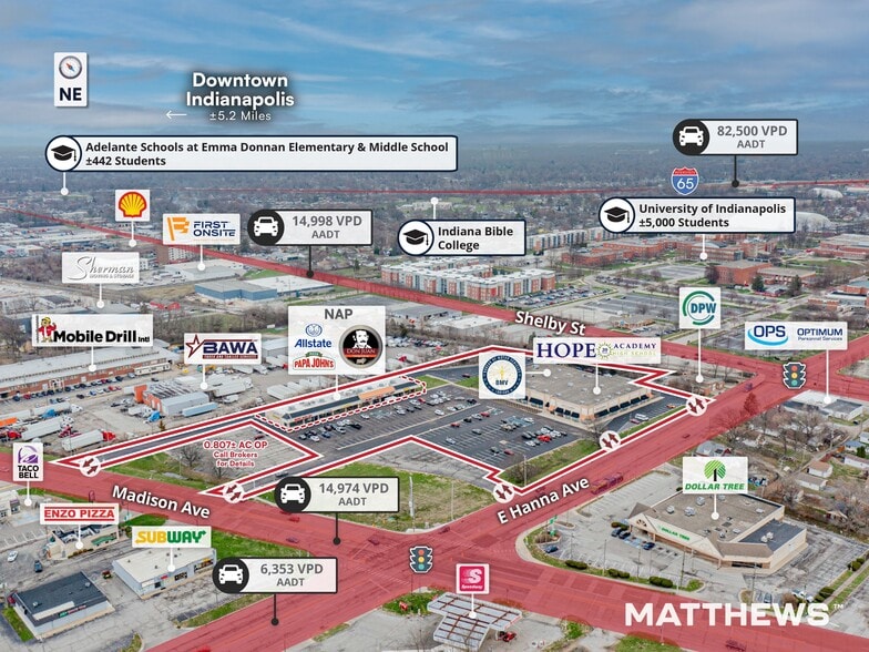 More Photos Of 3919 Madison Ave, Indianapolis Storefront For Sale