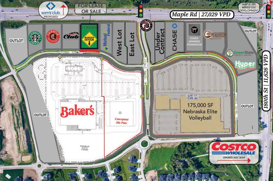 More Photos Of 18308 Evans St, Elkhorn Fast Food For Lease